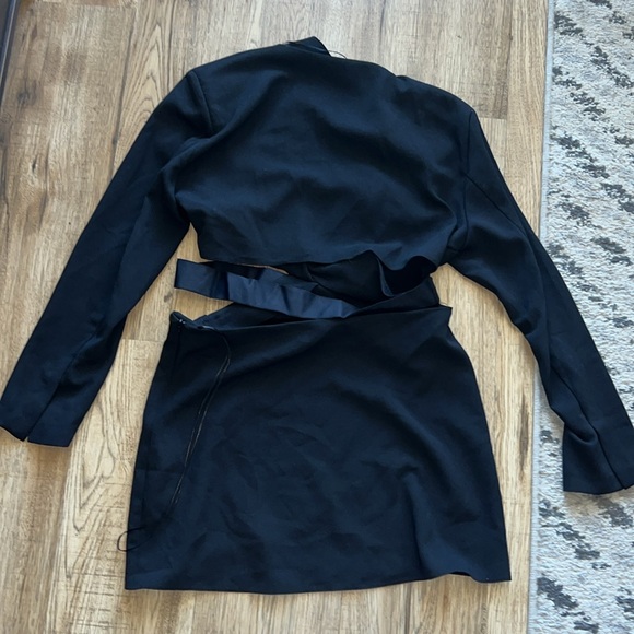 NEW! Zara Blazer Dress with Side Cutout - Picture 7 of 7